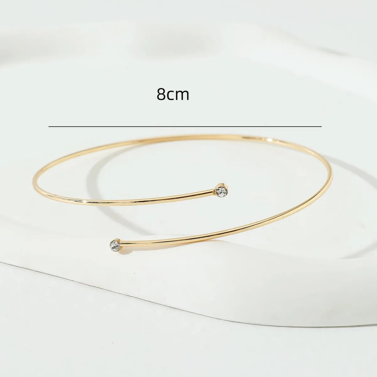Bracelet de bras arm cuff or - vue 2