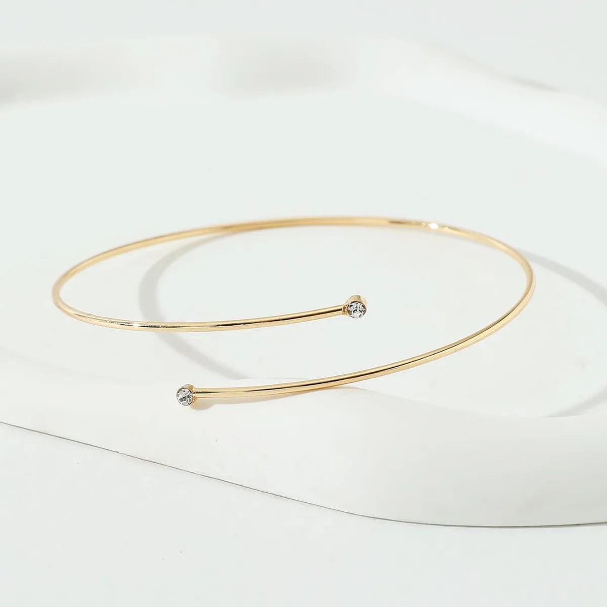 Bracelet de bras arm cuff or - vue 3