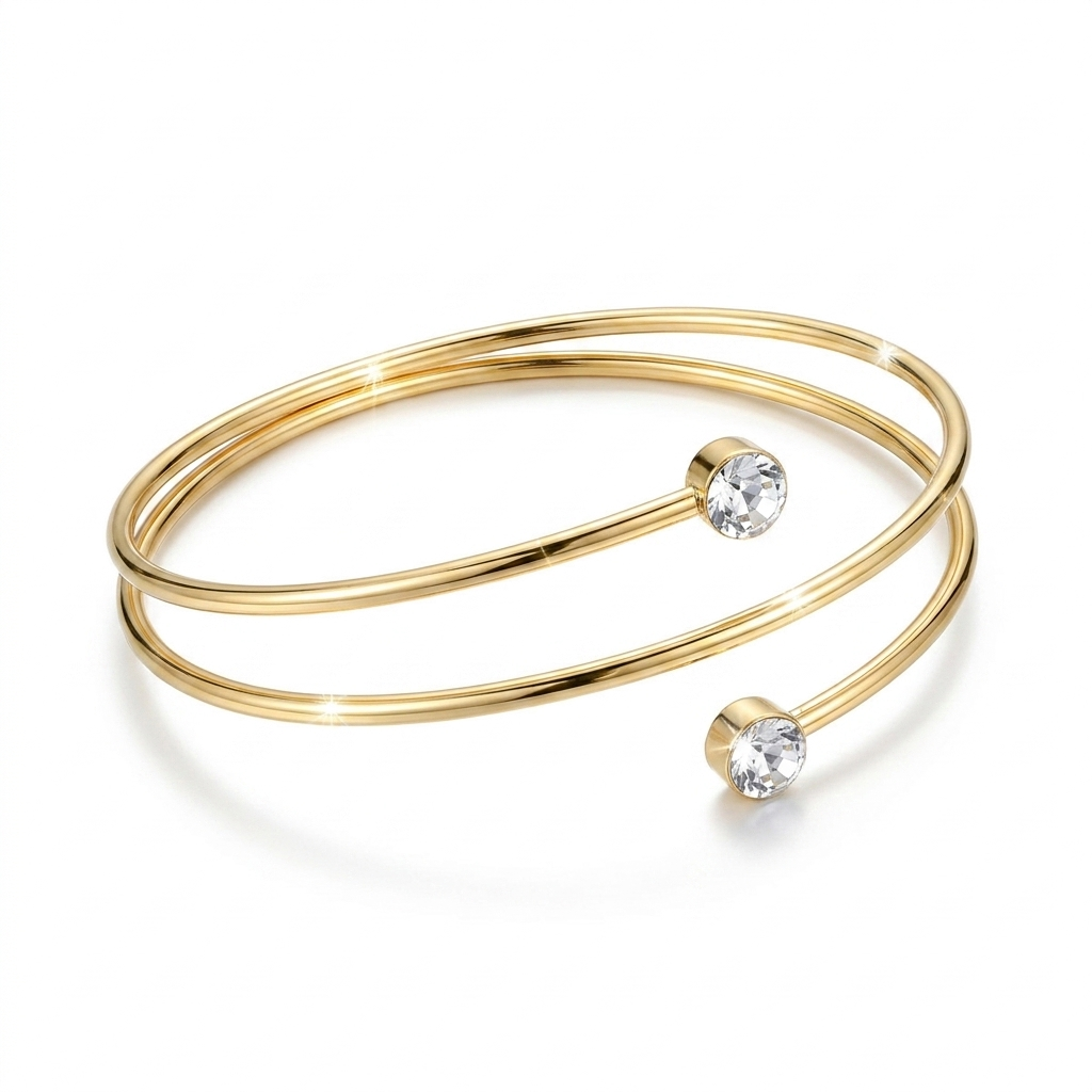 Bracelet de Bras Arm Cuff — Jonc Ouvert Réglable