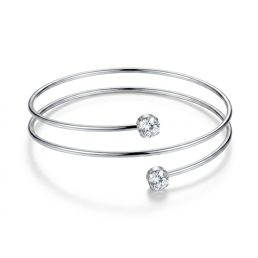 Bracelet de Bras Arm Cuff — Jonc Ouvert Réglable