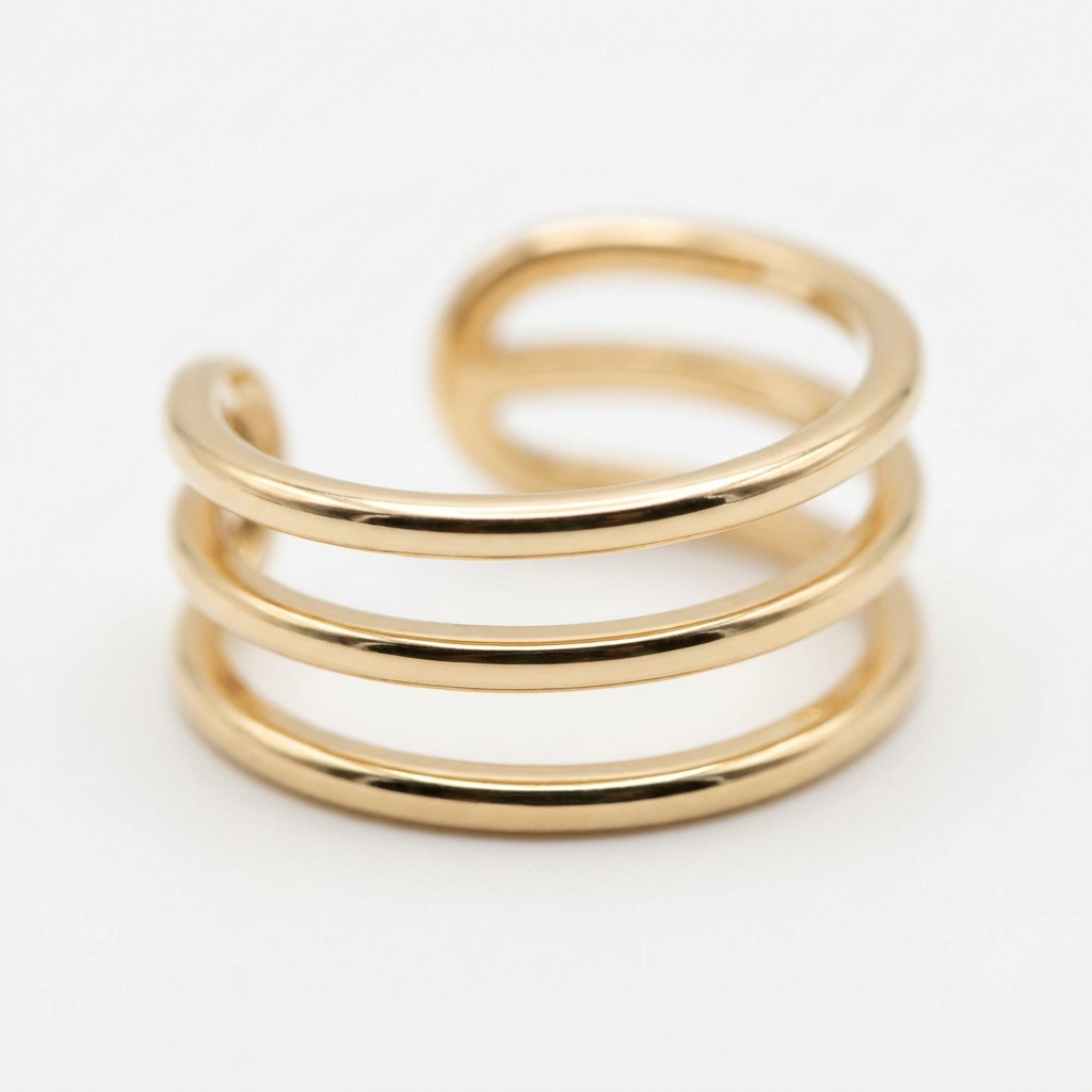 Boucles d'Oreilles à Clips Ear Cuff — Sans Perçage