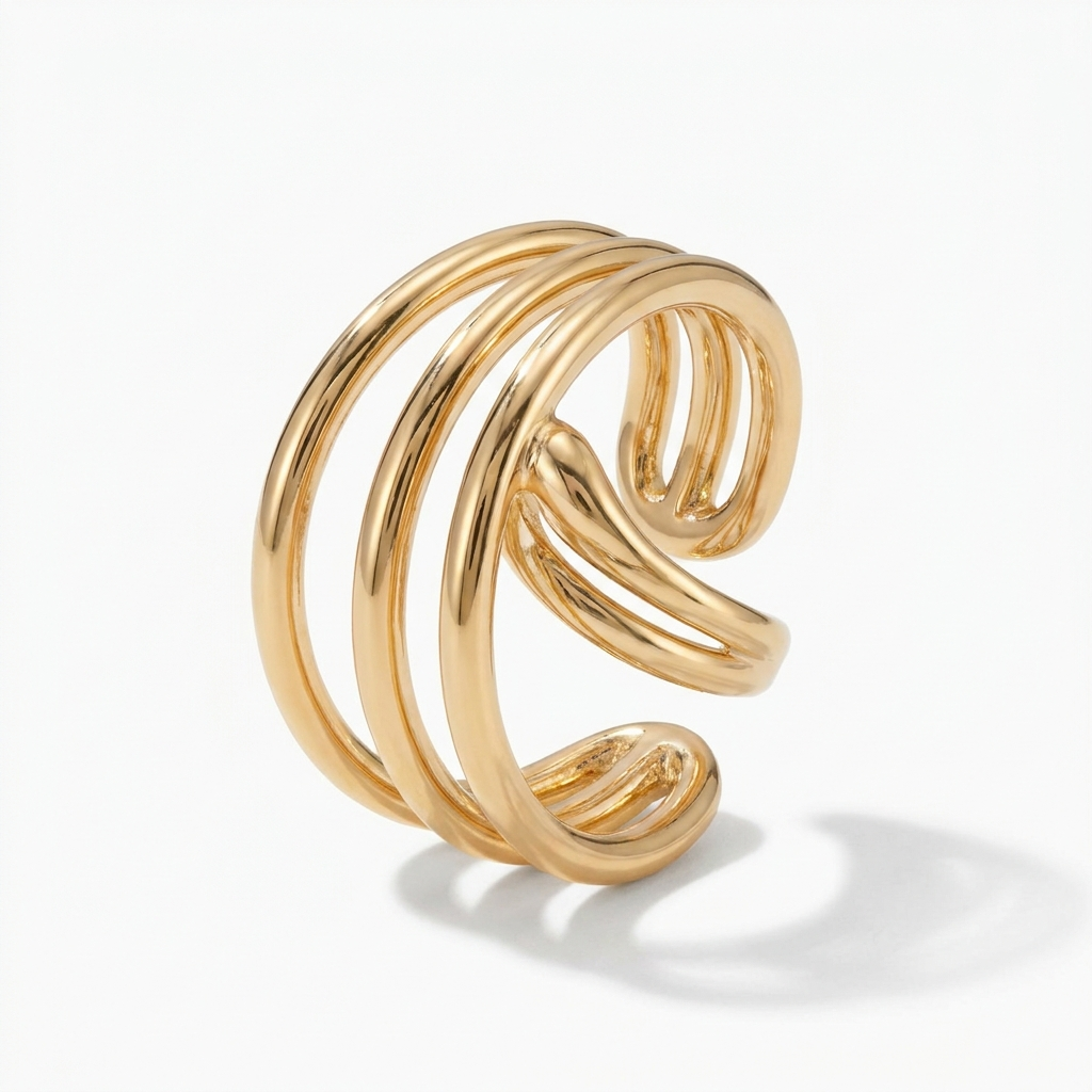 Boucles d'Oreilles à Clips Ear Cuff — Sans Perçage